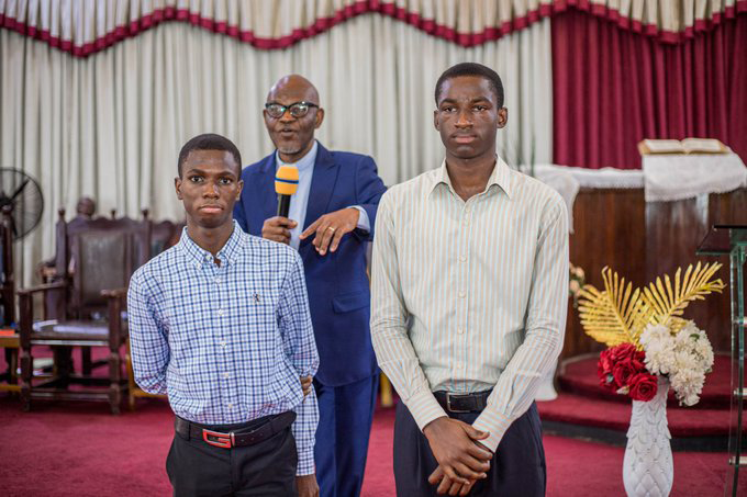 Congrats Yaw Boakye Kwarteng and Marcus Atiemo Boafo who represented their schools  @PrempehCollege  and KASS at  @NSMQGhana